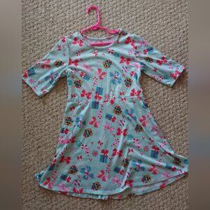 Jojo Siwa Girls Holiday 3/4 Sleeve Play Dress size M 7/8